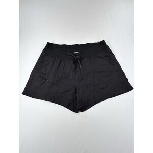 The North Face Shorts Womens XL Black Aphrodite Elastic Waist Hike 4"